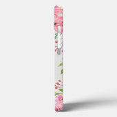 Eleganter Dragonfly Rosa Grün Case-Mate iPhone Hülle (Rückseite / Links)