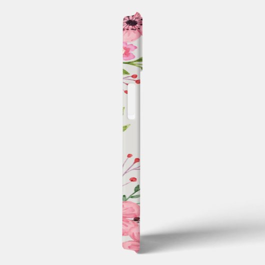 Eleganter Dragonfly Rosa Grün Case-Mate iPhone Hülle (Rückseite / Rechts)