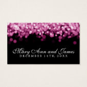 Eleganter Drink Voucher Pink Lights (Rückseite)