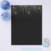 Eleganter, dunkler Flyer (Einzeln)