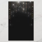 Eleganter, dunkler Flyer (Vorne)