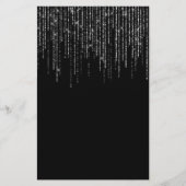 Eleganter, dunkler Flyer (Vorne)