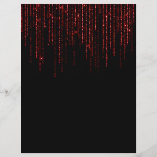 Eleganter, dunkler Flyer (Vorne)