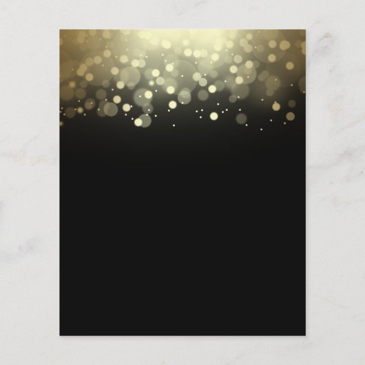 Eleganter, dunkler Flyer (Hinten)