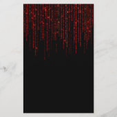 Eleganter, dunkler Flyer (Hinten)