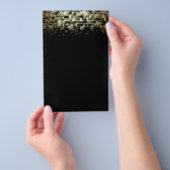 Eleganter, dunkler Flyer (Handgriff)