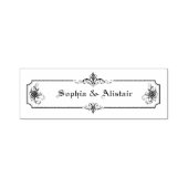 Eleganter dunkler gothischer Stempel (Design)