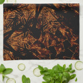 Eleganter dunkler kaleidoskopischer geschirrtuch (Gefaltet)