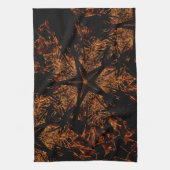 Eleganter dunkler kaleidoskopischer geschirrtuch (Vertikal)