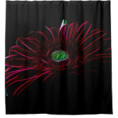 Eleganter Duschvorhang für die 3D-Blume (Vorderseite)