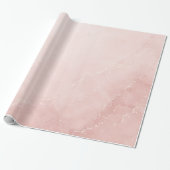 Eleganter Dusty Rose Marmor Geschenkpapier (Ungerollt)