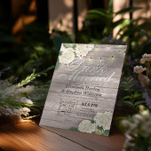 Eleganter EAT Drink & Be Verheiratet Hochzeiten Ei Einladung