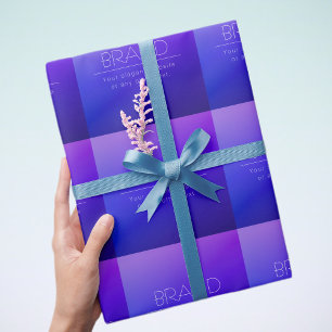 Eleganter editierbarer Text und moderne verblassen Geschenkpapier