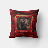 Eleganter Ehemann 10. Jubiläumswurfkissen Kissen (Rückseite)