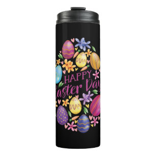 Eleganter Ei Happy Ostertag Thermosbecher