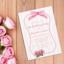 Eleganter Ein-Bogen-Blumen-1.-Geburtstag