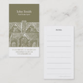 Eleganter einfacher beruflicher wirklicher visitenkarte (Vorne/Hinten)