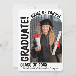 Eleganter einfacher Foto-neutraler Abschluss Ankündigung