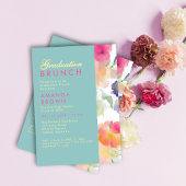 Eleganter, einzigartiger trendiger Abschluss BRUNC Einladung