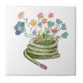 Eleganter, einzigartiger Wasserfarbenkeepake mit B Fliese (Vorderseite)