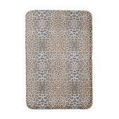Eleganter, eleganter Leopardengeflecht Badematte (Vorderseite Vertikal)