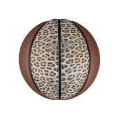Eleganter, eleganter Leopardengeflecht Mini Basketball (Vertikal)