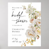 Eleganter Empfang im Brautparty Poster (Vorne)