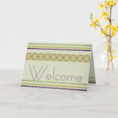 Eleganter Empfang im Team Karte (Gelbe Blume)