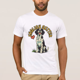 Eleganter English Setter Portrait T - Shirt
