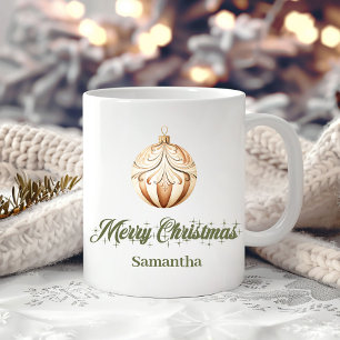 Eleganter, erdiger, nordischer neutraler Stil mit  Kaffeetasse