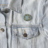 Eleganter Erntedank Birnenkreuzillustration Button (Beispiel)