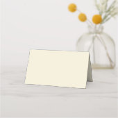 Eleganter Erntedank unterhaltsam Platzkarte (Rückseite)