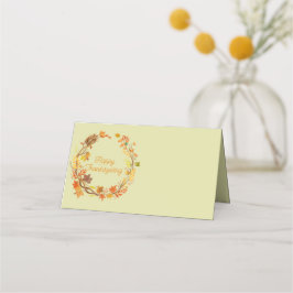 Eleganter Erntedank unterhaltsam Platzkarte