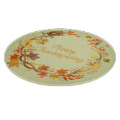 Eleganter Erntedank unterhaltsam Schneidebrett (Ecke)