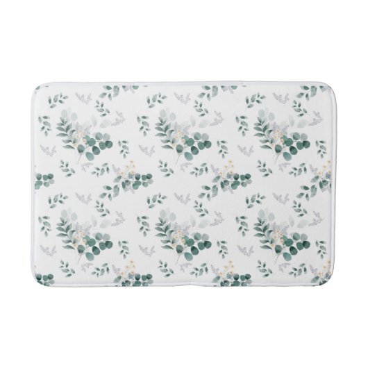 Eleganter Eukalyptus Badematte (Vorderseite)