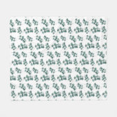 Eleganter Eukalyptus Fleecedecke (Vorderseite (Horizontal))