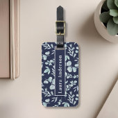 Eleganter Eukalyptus Personalisiert Gepäckanhänger