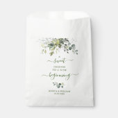 Eleganter Eukalyptus Süß bis zum Neubeginn Geschenktütchen (Vorderseite)