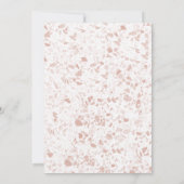 Eleganter Eukalyptus Wedding speichert das Datum Save The Date (Rückseite)