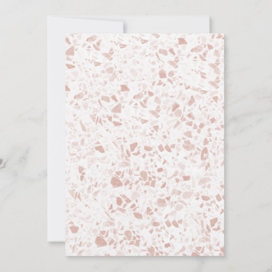 Eleganter Eukalyptus Wedding speichert das Datum Save The Date (Rückseite)