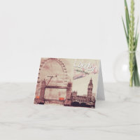 Eleganter europäischer Stilnotecard