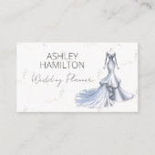 Eleganter Eventplaner Visitenkarte (Vorderseite)