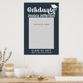 Eleganter Extravaganter Abschluss Foto-Standrahmen Poster (Küche)