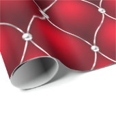 Eleganter Extravaganter Bling-Pattern-Urlaub Geschenkpapier (Rolleneckpunkt)