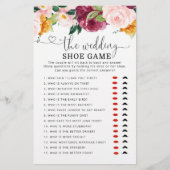 Eleganter Fall Bridal Das Hochzeitsschuhspiel (Vorderseite)