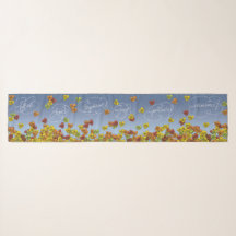 Eleganter Fall... Chiffonschal