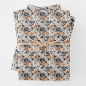 Eleganter Fall der Orangenmarinade aus Kupfer Geschenkpapier Set (Beispiel)