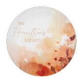 Eleganter Fall Foliage Custom Schneidebrett (Vorderseite)