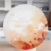 Eleganter Fall Foliage Custom Schneidebrett