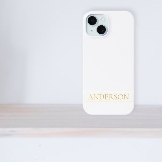 Eleganter falscher Goldstreifen oder DIY Case-Mate iPhone Hülle